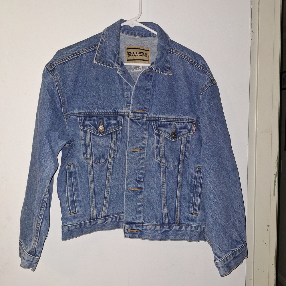 B.U.M Equipment Blue Denim Utility Jacket